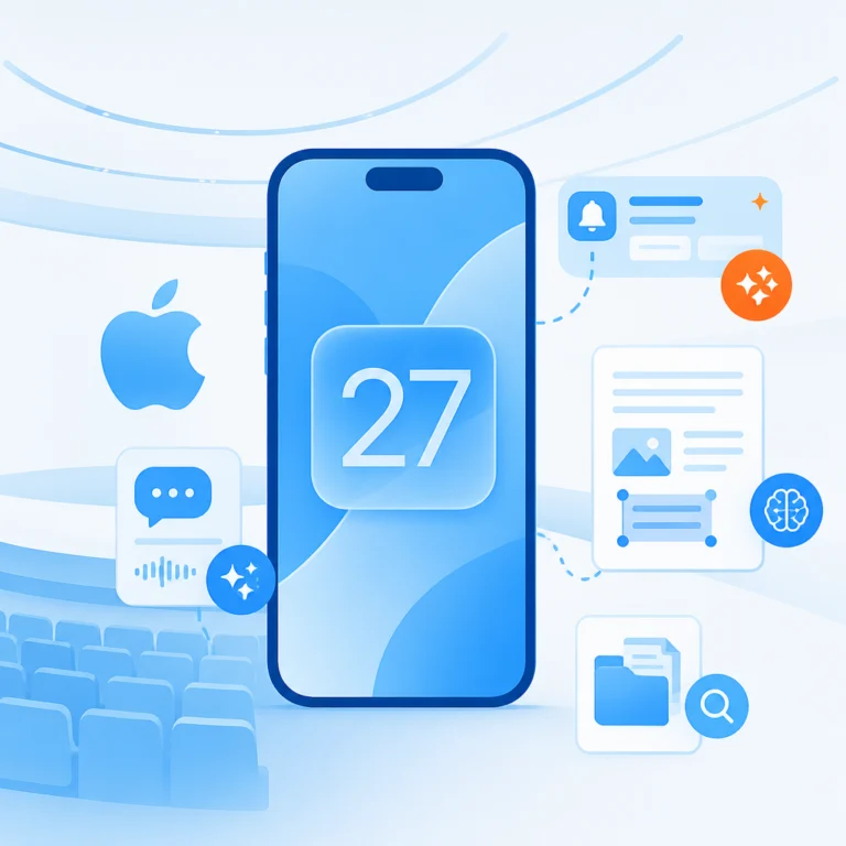 Apple на WWDC представила iOS 27 с фокусом на прикладной ИИ: от умных уведомлений до работы с документами