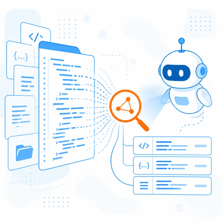 Иллюстрация к новости: cocoindex-code: семантический поиск по коду для AI-агентов без Docker и баз данных