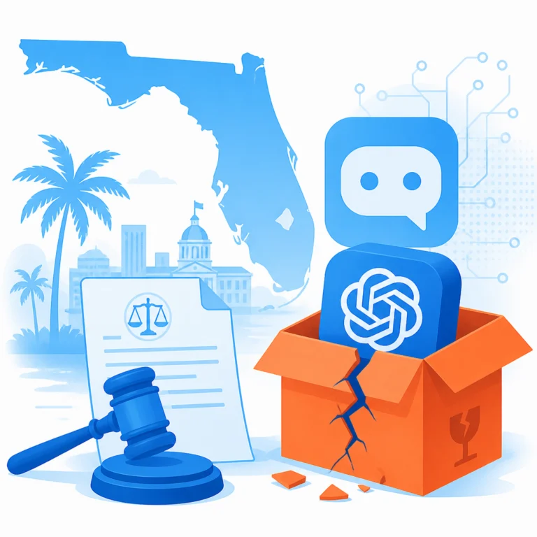 Флорида подаёт первый в США иск против OpenAI, приравнивая ChatGPT к дефектному товару