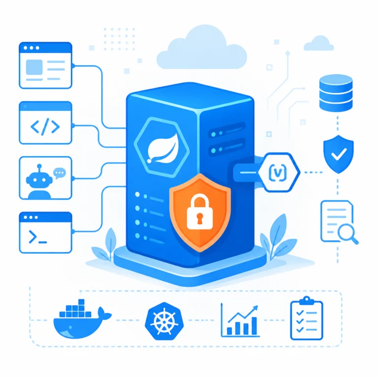 Иллюстрация к новости: MCP-сервер на Spring Boot: от демо к продакшену с фокусом на безопасность и контроль