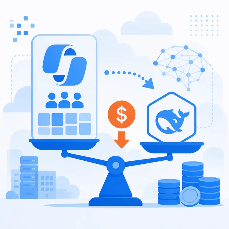 Иллюстрация к новости: Microsoft меняет модель оплаты Copilot Cowork и может использовать DeepSeek для снижения затрат