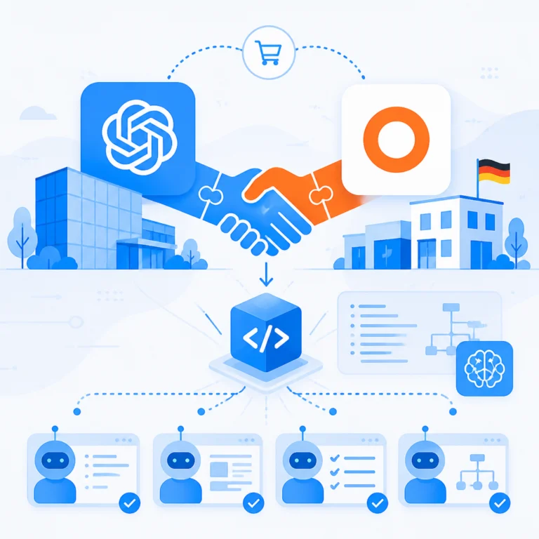 Иллюстрация к новости: OpenAI покупает немецкий стартап Ona для усиления Codex и создания автономных систем программирования