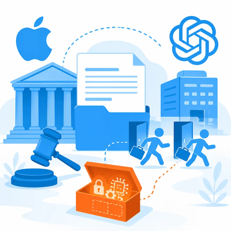 Apple подаёт иск к OpenAI через бывших инженеров, обвиняя в краже промышленных секретов
