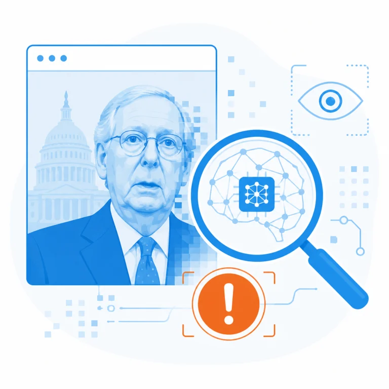 Google применила детектор дипфейков для разоблачения фейкового изображения сенатора Макконнелла