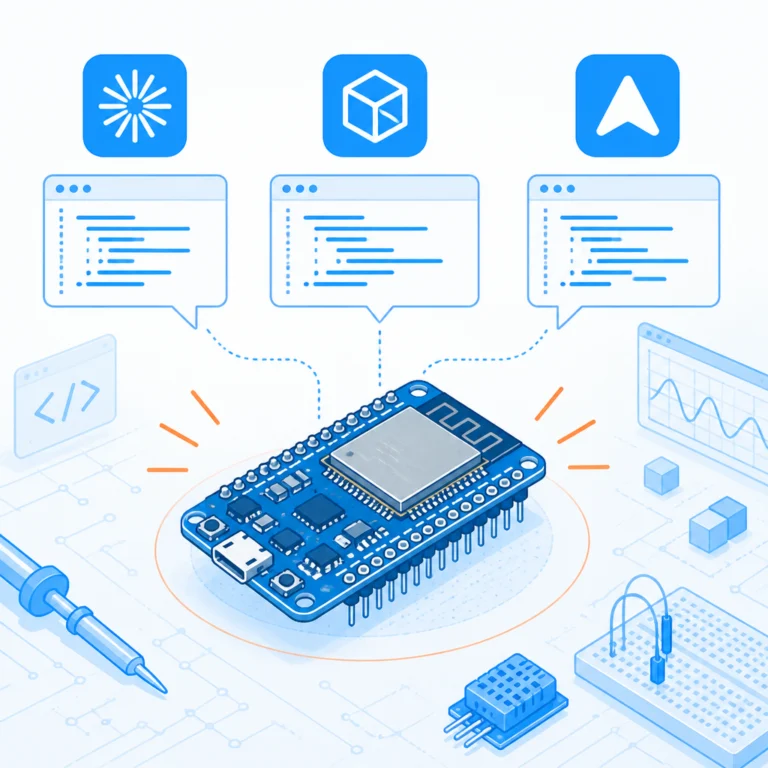 ИИ-помощники в железе: как Claude Code, Codex и Antigravity справились с кодом для ESP32