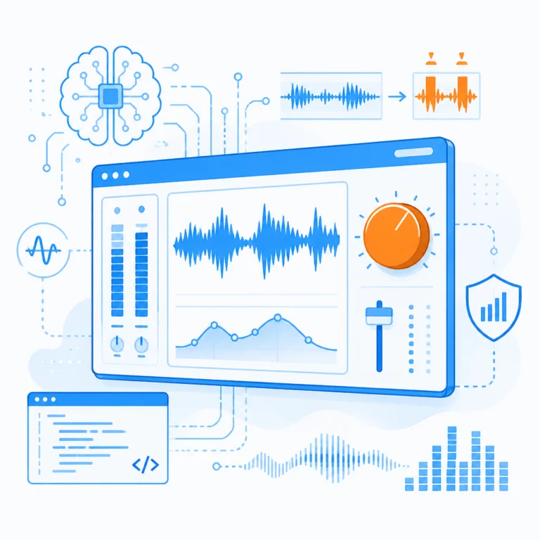 Иллюстрация к новости: Mix Teacher AI: как разработчик создал VST3-плагин для автоматического контроля громкости и борьбы с клиппингом