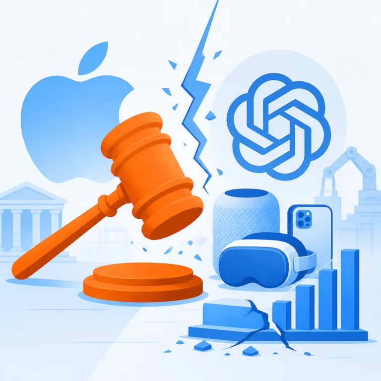 Потенциальный иск Apple против OpenAI угрожает аппаратным планам и IPO