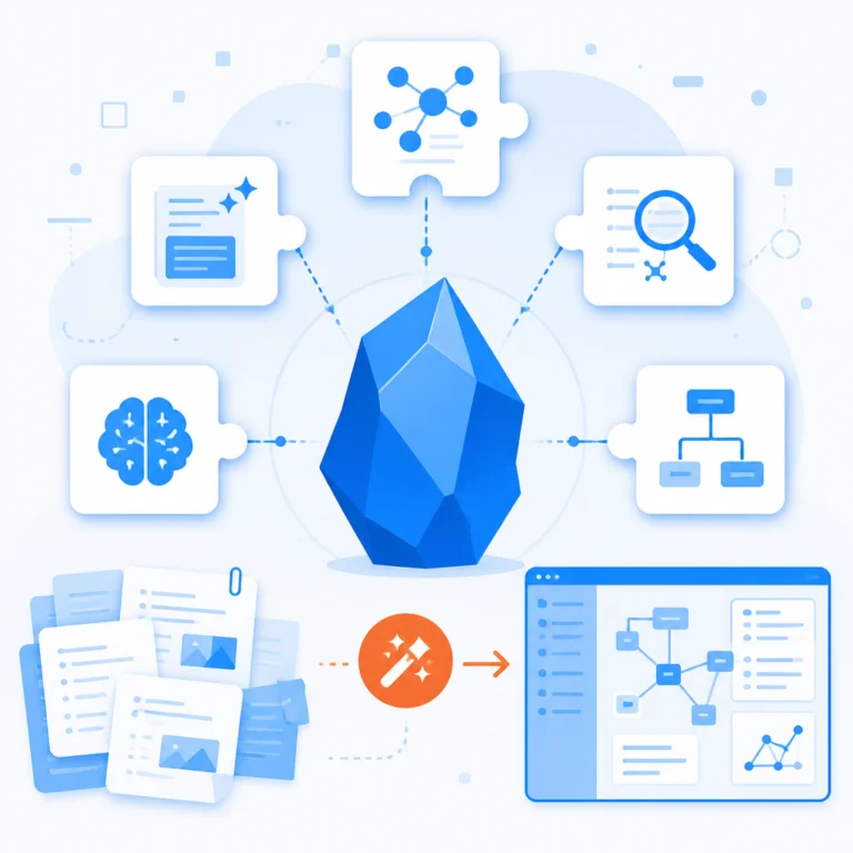 Пять AI-плагинов для Obsidian, которые превращают заметки в работающую систему знаний