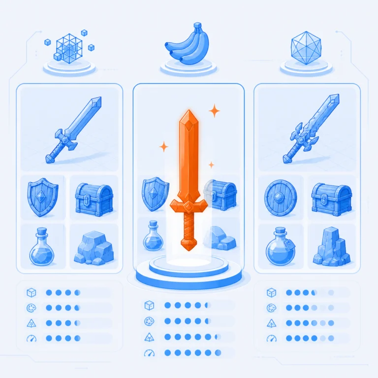 Сравнение моделей для генерации игровых ассетов: Seedream 5.0, Nano Banana Pro и другие