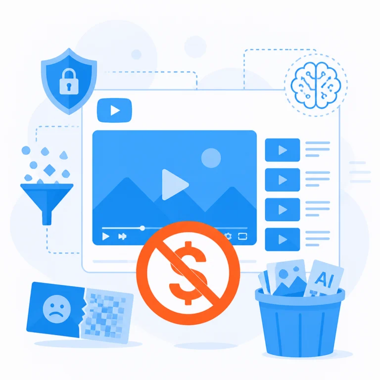 YouTube ужесточает монетизацию для борьбы с низкокачественным и сгенерированным ИИ-контентом