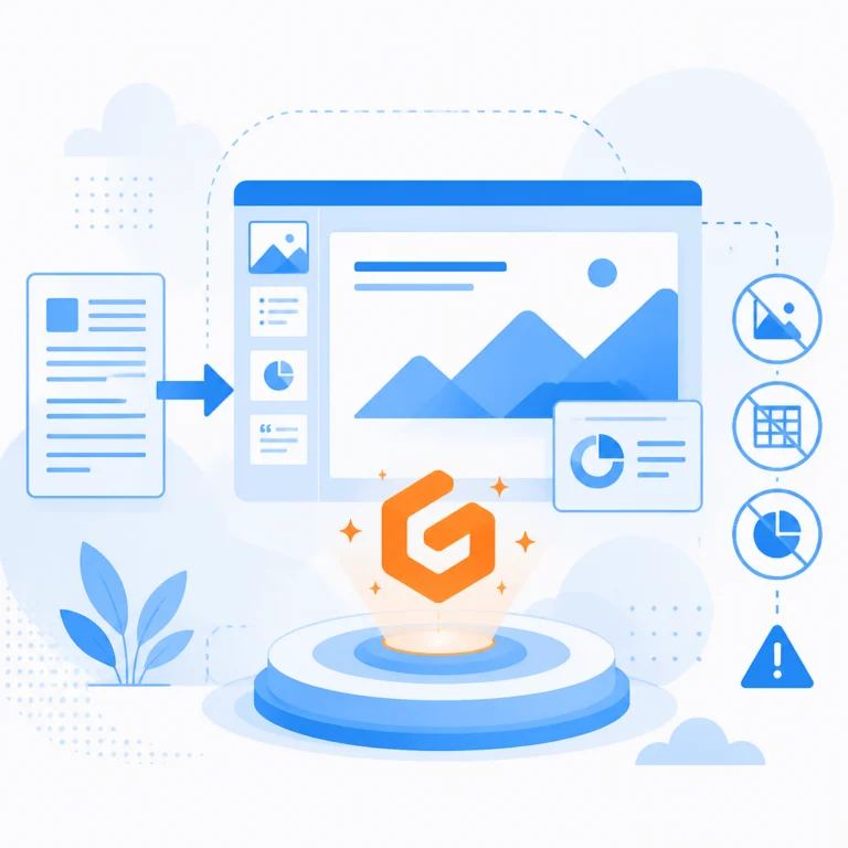 Gamma: презентации из текста, обзор и разбор ограничений