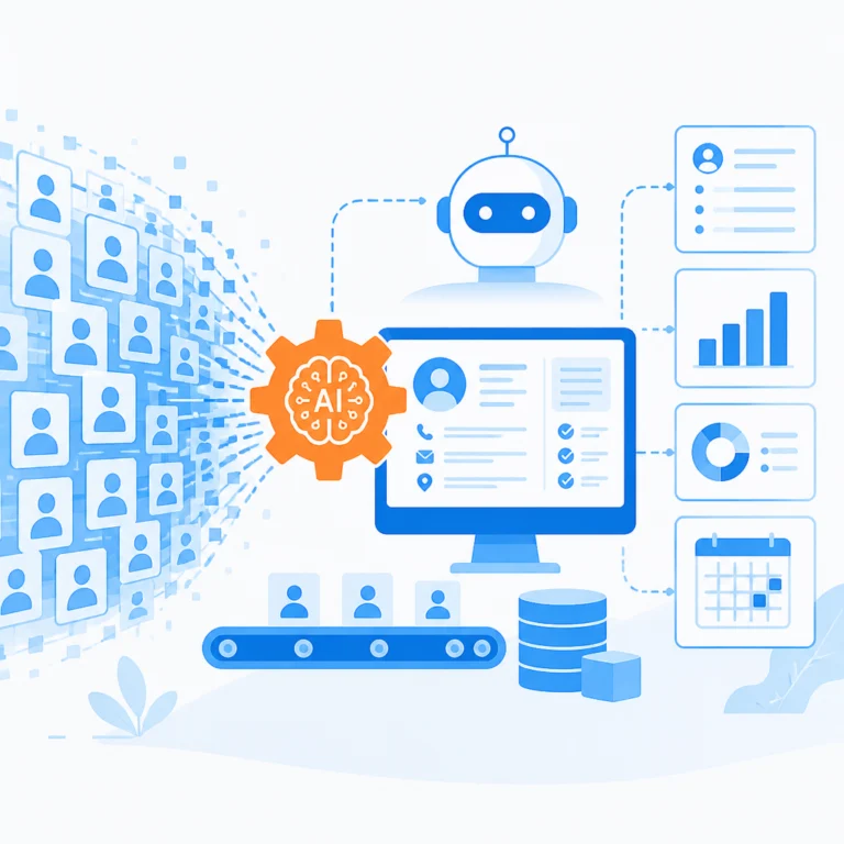 Автоматизация CRM с ИИ: как обработать 10 тысяч контактов и систематизировать рутину