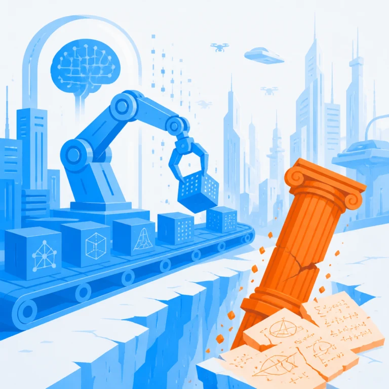 Художественная антиутопия 2035 года: как ИИ может вытеснить фундаментальную математику