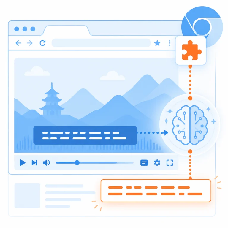Расширение для Chrome переводит субтитры на любом сайте с помощью встроенного ИИ браузера