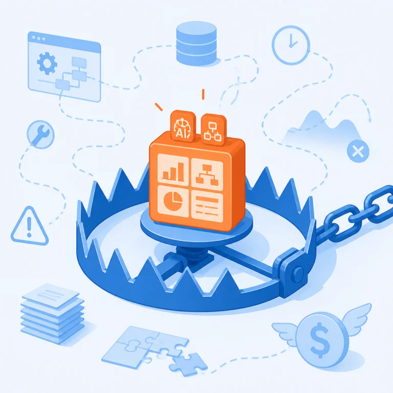 Почему создание собственной ERP на AI и low-code - это ловушка, а не решение